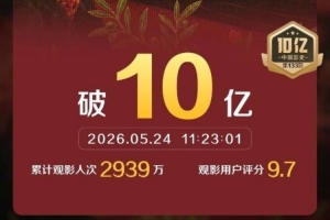 9.1分口碑黑馬！《給阿嬤的情書》票房突破10億