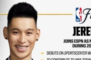林書豪加入ESPN任演播室分析師 報道今年總決賽