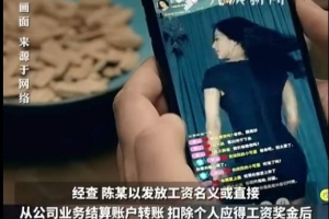 財(cái)務(wù)經(jīng)理給自己多發(fā)780萬打賞主播 被判刑7年并處罰金30萬元