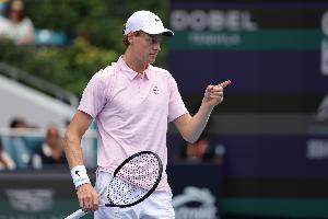 ATP最新排名：辛納大幅領(lǐng)跑，阿卡第二，39歲德約跌至第8位