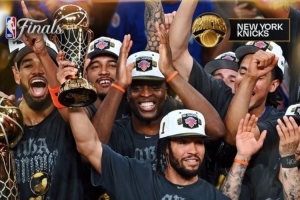 NBA官方發布尼克斯季后賽凈勝283分海報：歷史性的季后賽征程