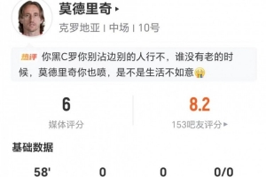 英雄遲暮！魔笛本場0射+0關鍵傳球 傳球成功率100% 僅獲評6分