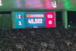見證主隊提前出線，45522名球迷現(xiàn)場觀戰(zhàn)墨西哥1-0韓國