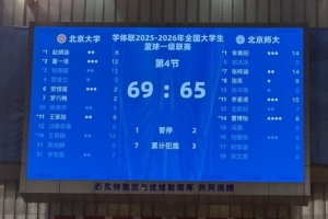 拒絕逆轉！CUBAL決賽首輪北大險勝北師大
