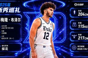 名門之后！灰熊用探花簽選擇卡梅隆·布澤爾