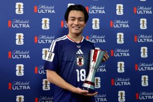 上田綺世：日本隊的目標是奪冠 梅西、C羅進球對我是一種激勵