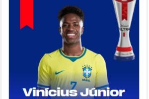 3場4球+本場雙響！維尼修斯當選巴西3-0蘇格蘭全場最佳球員