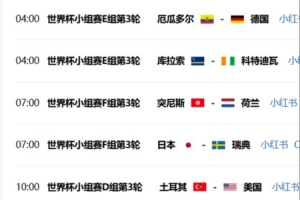 王多多預測世界杯：厄瓜多爾平德國 日本1-3/2-3瑞典