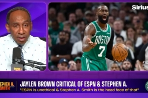 A·史密斯：杰倫·布朗說ESPN不道德&我是頭號代表 觸碰了我底線