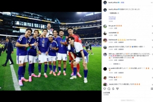 小組賽2球1助，上田綺世社媒預熱對巴西：讓我們贏下這場生死戰！