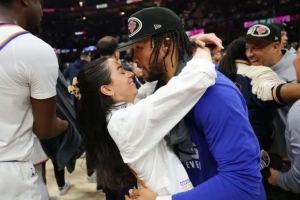 NBA版神仙眷侶！紐約之王身后有賢內助 布倫森因她成人生贏家