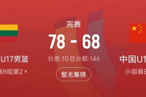 差距很大！中國隊此役搶下31個籃板 比立陶宛隊少17個