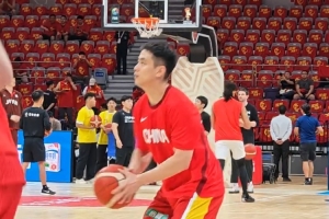 需要外線火力！中國男籃賽前熱身 趙繼偉三分10中9