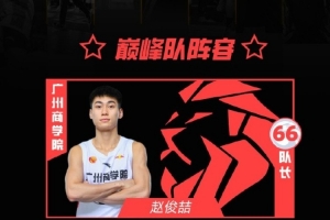 CUBAL全明星之夜｜正賽戰隊 “巔峰隊”陣容官宣：趙俊喆領銜