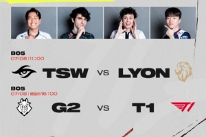 26MSI淘汰賽第五日首發名單：Caps大戰Faker，米勒解說登臺