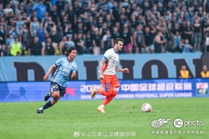 7月18日，中超第十九輪，最終山東泰山客場1:3負于大連英博