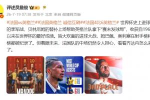 詹?。贺惲謳陀⒏裉m拿下“賽末發(fā)球局”，法國的中場仍令人擔心