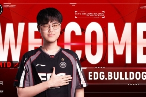 EDG發布人員變動公告：中單選手BuLLDoG即日起加入隊伍