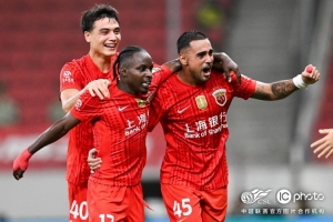 上海海港2-0上海申花，將于8月1日主場迎戰山東泰山隊