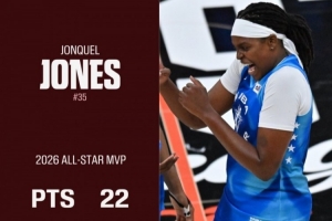 大滿貫！瓊奎爾·瓊斯拿過MVP+FMVP+AMVP+總裁杯MVP WNBA歷史首人