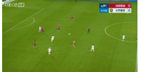 國安客場1-0蓉城！蓉城中場反方向解圍，張玉寧左腳大力推射破門