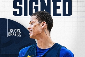 掘金官方：球隊與今年35號秀布拉齊爾完成簽約