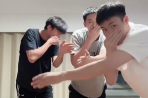 龐崢麟曬與蔣浩然楊曦皓的合拍視頻：冤種兄弟 吹牛搭子 闖禍同伙