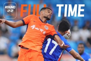 FULLTIME 全場比賽結束，青島海牛0-1不敵上海申花