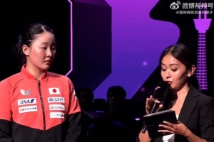 張本美和：我知道這會是一場非常艱難的比賽，我真正的目標是奪冠