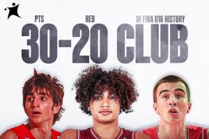 U16歐青賽僅3人單場30+20！盧比奧決賽狂轟51+24+12+7斷震驚世界