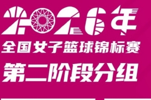 2026年女籃錦標賽第二階段賽程出爐