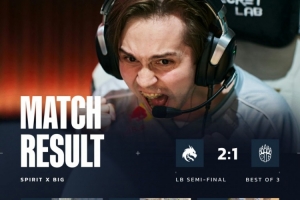 donk覺醒兩回合八殺一鍵掃蕩 綠龍2-1淘汰BIG 晉級淘汰賽