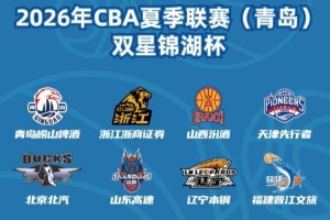 2026年CBA夏季聯賽（青島）雙星錦湖杯9月2日重磅啟幕
