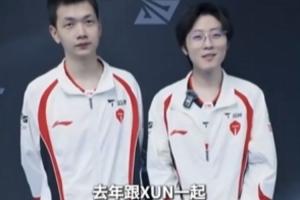 選手們最喜歡的照片是哪張？Zhuo：去年跟Xun一起笑的