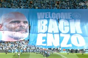 歡迎回家！主場球迷打出大型TIFO，歡迎馬雷斯卡重回曼城執教
