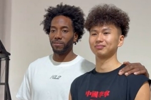 小卡門徒！張文杰曬倫納德再次指導自己的視頻：又學到新知識了