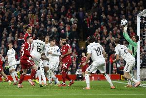 利物浦若歐冠聯賽階段連續第3次抽到皇馬，只能抽到客場作戰