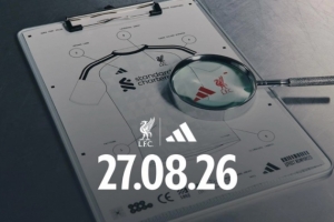 官方：利物浦2026-27賽季第三球衣將在本周四發(fā)布