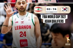 中國下一場的對手！黎巴嫩93-74大勝韓國 籃板碾壓&首發合砍72分