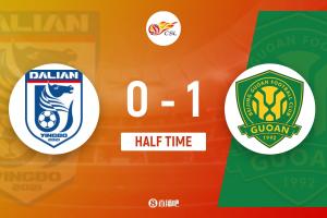 半場-國安1-0英博 張玉寧連場破門茹子楠助攻 英博兩進(jìn)球越位無效