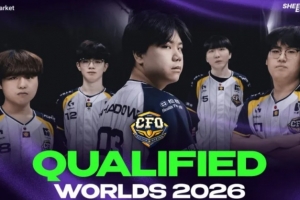 CFO成為全球第五支鎖定2026全球總決賽名額的隊伍！