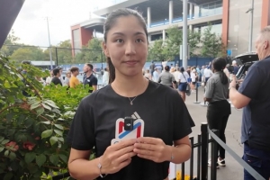 王欣瑜：今年提前一周來到紐約備戰美網，能看到自己的一些進步