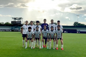 中國U20女足3-0美因茨U23女足，肖亞飛、余星悅、宋利娟進(jìn)球