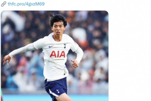 官方：熱刺21歲后衛(wèi)高井幸大租借至比甲球隊(duì)圣圖爾登