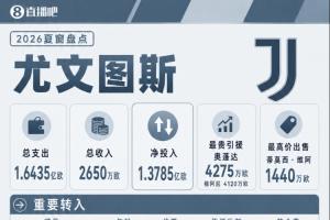 尤文夏窗：支出1.64億歐，簽穆阿尼、阿拉伊貝戈維奇、盧庫米
