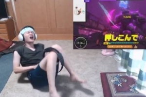 可我也是個男孩男主播玩健身環用力過猛慘遭