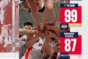 前行無畏丨2026中美對抗賽－廣州龍獅再勝美國俄亥俄職業籃球隊