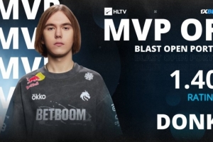 歷史第一步槍手！donk大型賽事MVP達10座 正式超越NiKo