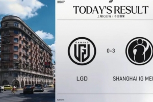 外網(wǎng)熱議IG進敗決：IG這些老登還挺靠譜，嘉琪太強了