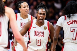 大勝對手52分晉級世界杯四強！美國女籃108-56擊敗匈牙利